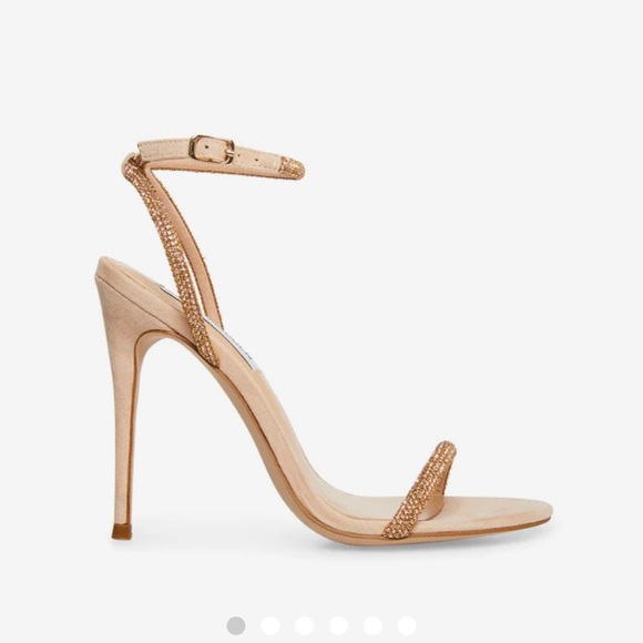 Steve Madden rose gold/blush jewel heel. Size 6.5 never worn, just tried on.